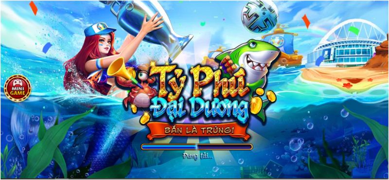 Bắn cá đổi thưởng X8 Club - Đại dương xanh dậy sóng