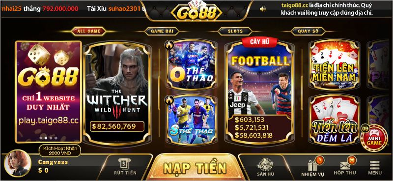 Tham gia chơi tại S thể thao dễ dàng và nhanh chóng tại Go88 với các thao tác đơn giản