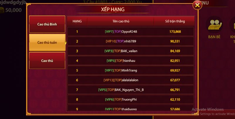 Bí quyết chơi bài 3 cây tại Gem68