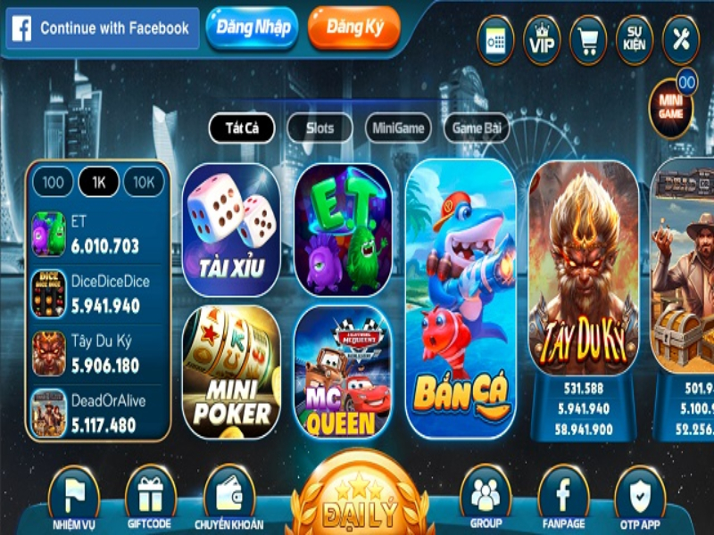 Kho game khổng lồ tại Bi79 Club