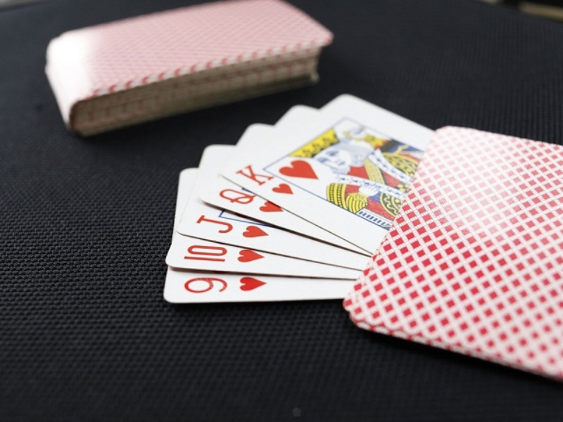 Phỏm dọc với những lá đồng chất đồng màu liền nhau