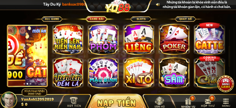 Game bài đổi thưởng đa dạng đầy chuyên nghiệp