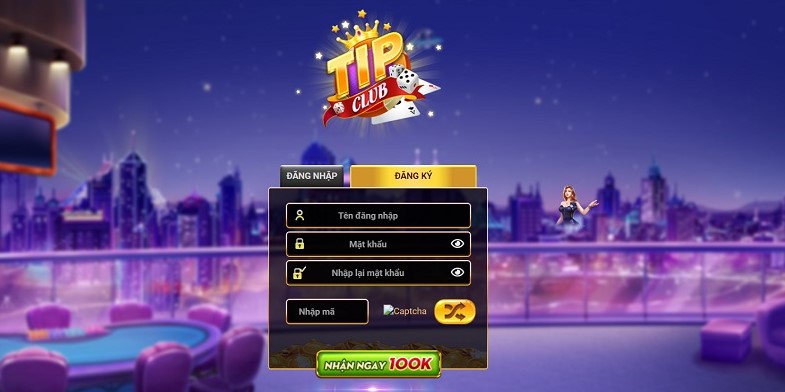 Hướng dẫn Đăng kí/ Đăng nhập tài khoản Tip86 Club.