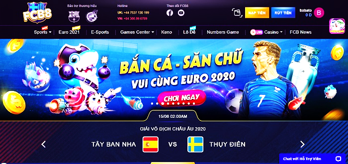 Đăng ký tài khoản game tại FCB8 như thế nào?
