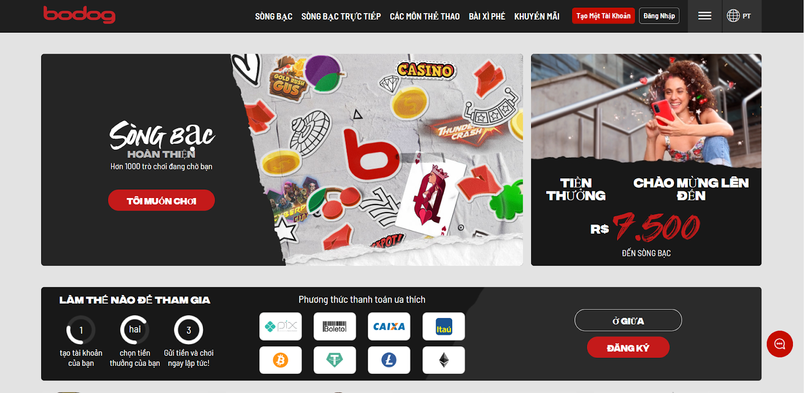 Giới thiệu sơ lược về sòng bài BODOG