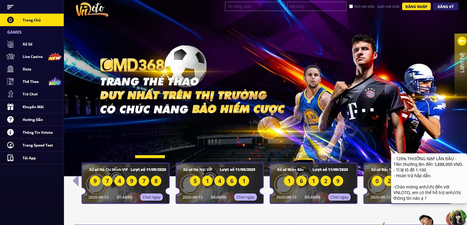 Tổng quan một số sản phẩm cá cược tại vnloto