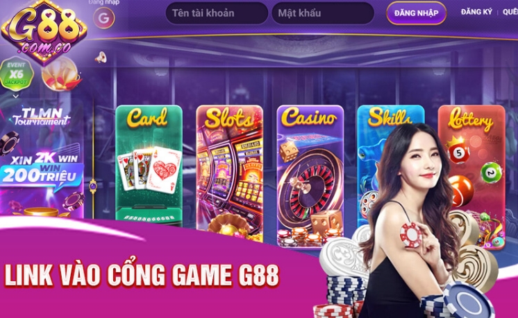1g88 với hệ thống game đa dạng, hấp dẫn